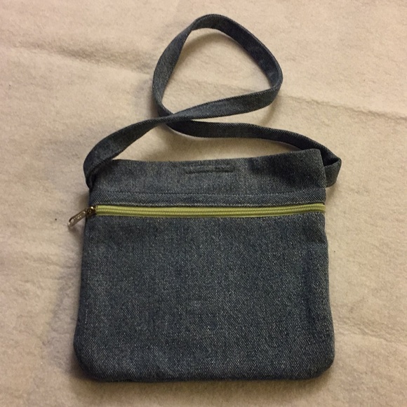 Denim Bag NWOT - Hand Crafted - Picture 2 of 5